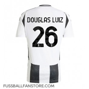 Juventus Douglas Luiz #26 Replik Heimtrikot 2024-25 Kurzarm